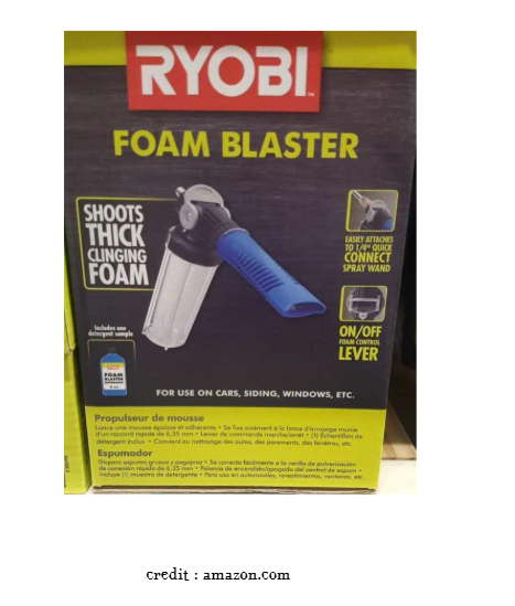 5. Ryobi Foam Cannon: A Reliable Option for Homeowners