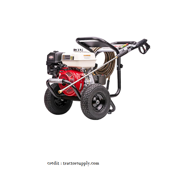 3. SIMPSON 4000 PSI 3.5 GPM Gas Cold Water PowerShot Professional Pressure Washer: