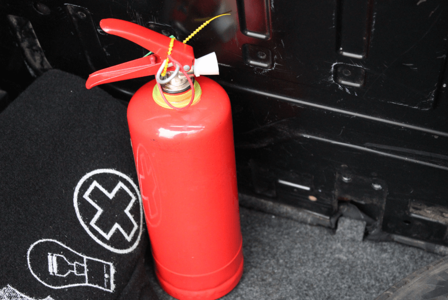 How to Properly Use a Fire Extinguisher During a Car Fire