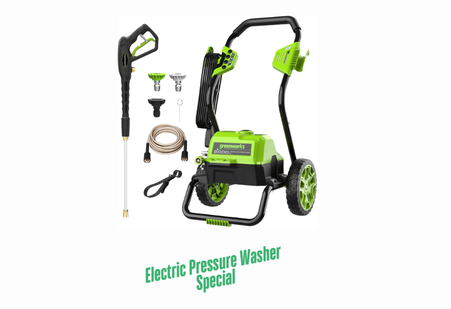 Greenworks 2000 psi Electric Pressure Washer. Should I Buy This?