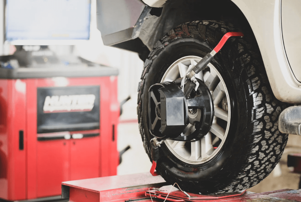 Jeep Wrangler with Wheels