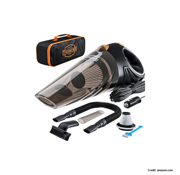 5 THISWORX Car Vacuum Cleaner (Plug-in)