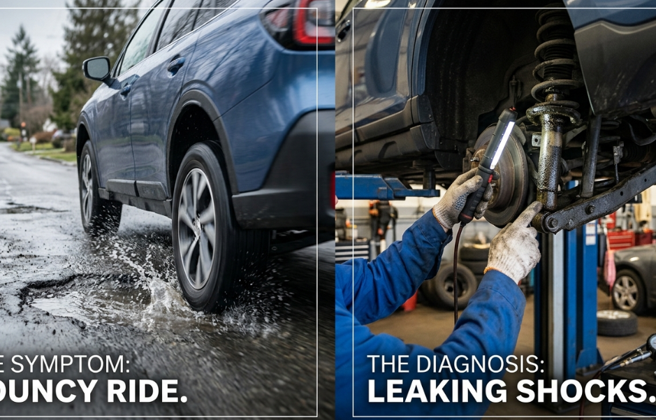 Bouncy or Floaty Ride After a Pothole? How to Tell If Your Shocks Are Blown